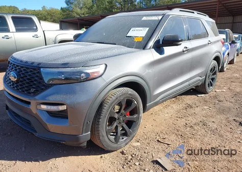 2021 Ford Explorer St из США, поврежденный, VIN 1FM5K8GC9MGB27742